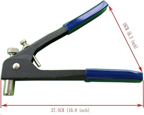 Miniatura 2 de Muzata RK01 - Herramienta de remachado a mano- Kit de colocación de tuercas herramientas de remachado ciego de rosca pesada Tuerca Sert mandriles