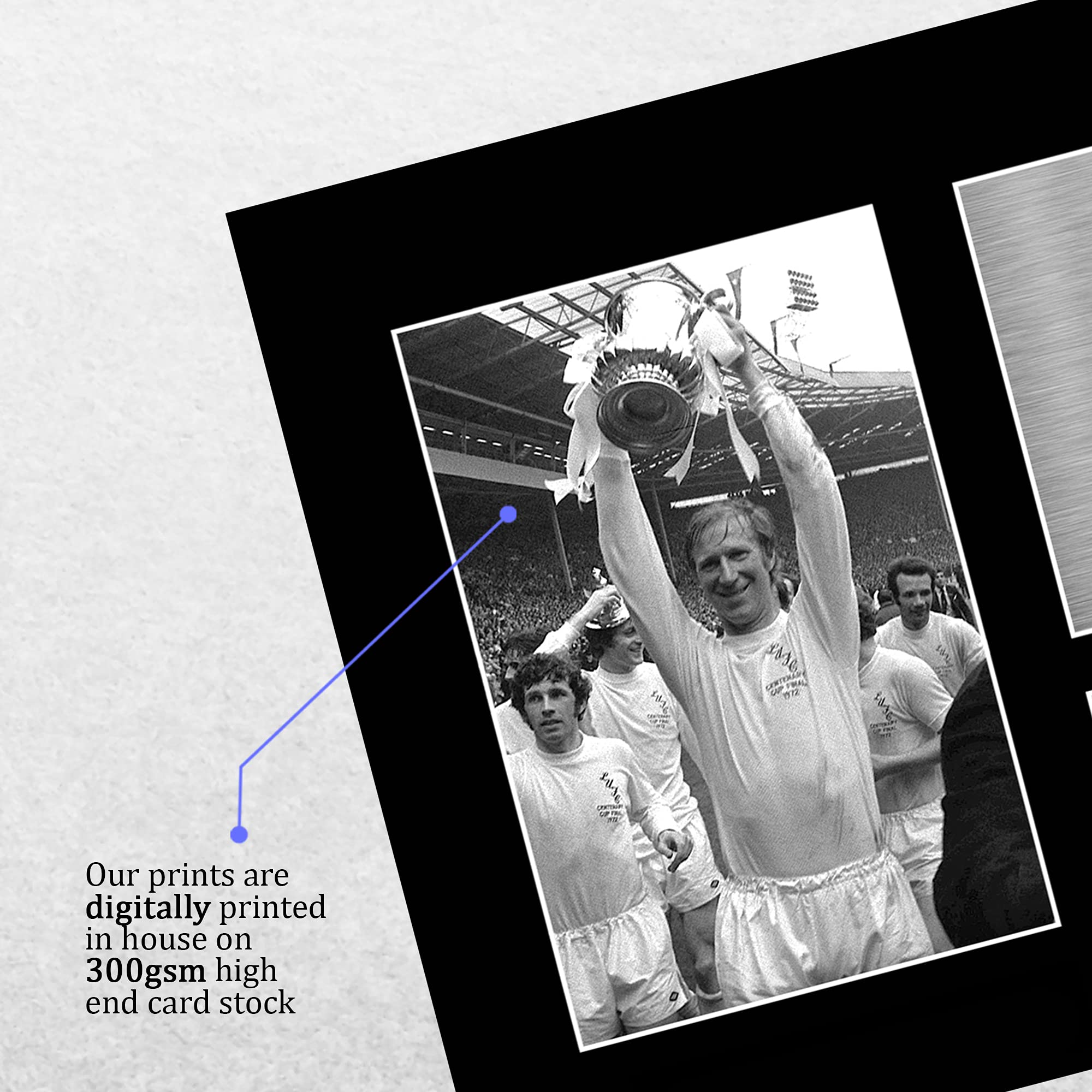 Tony Yeboah Signed Leeds United Photo - All Star Signings