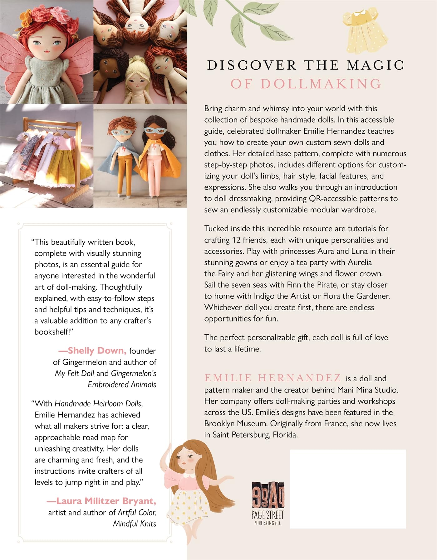 Handmade Heirloom Dolls: Beautiful Sewing Projects for Lovable Keepsakes