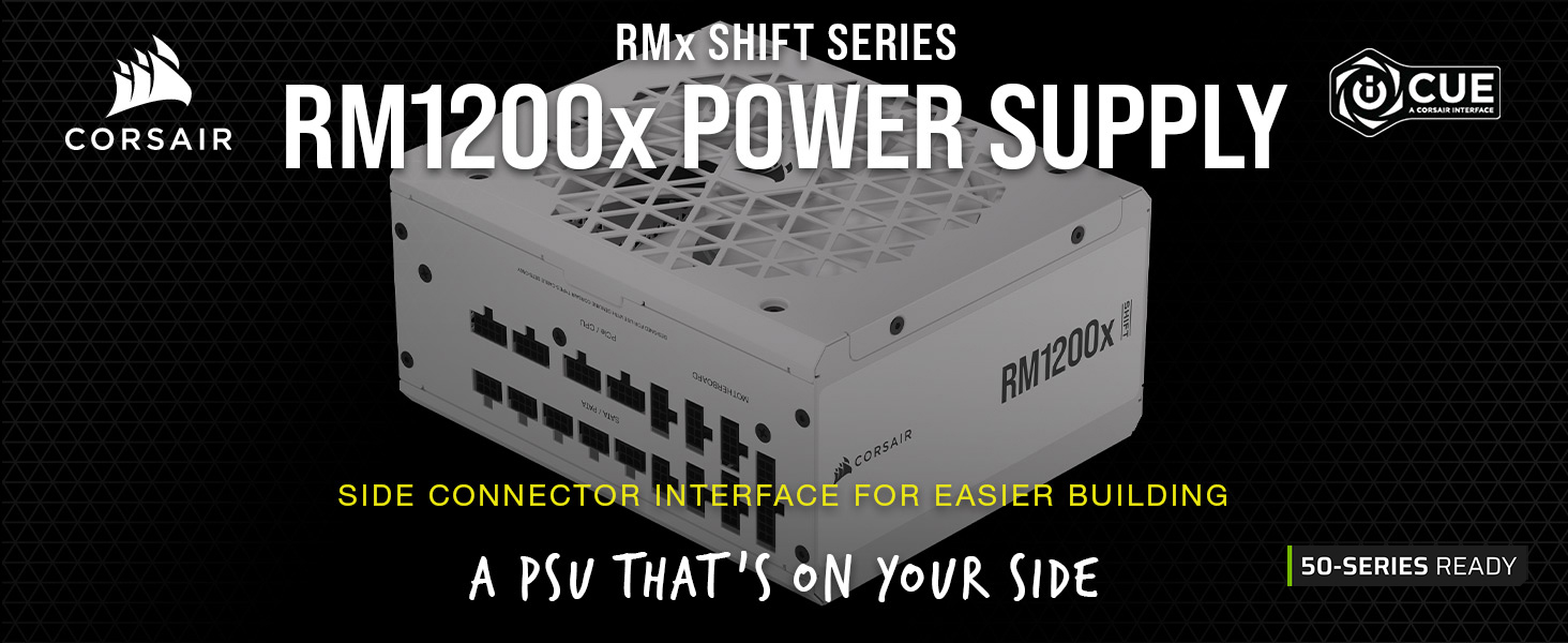 Amazon.com: CORSAIR RM1200x Shift Fully Modular ATX Power Supply