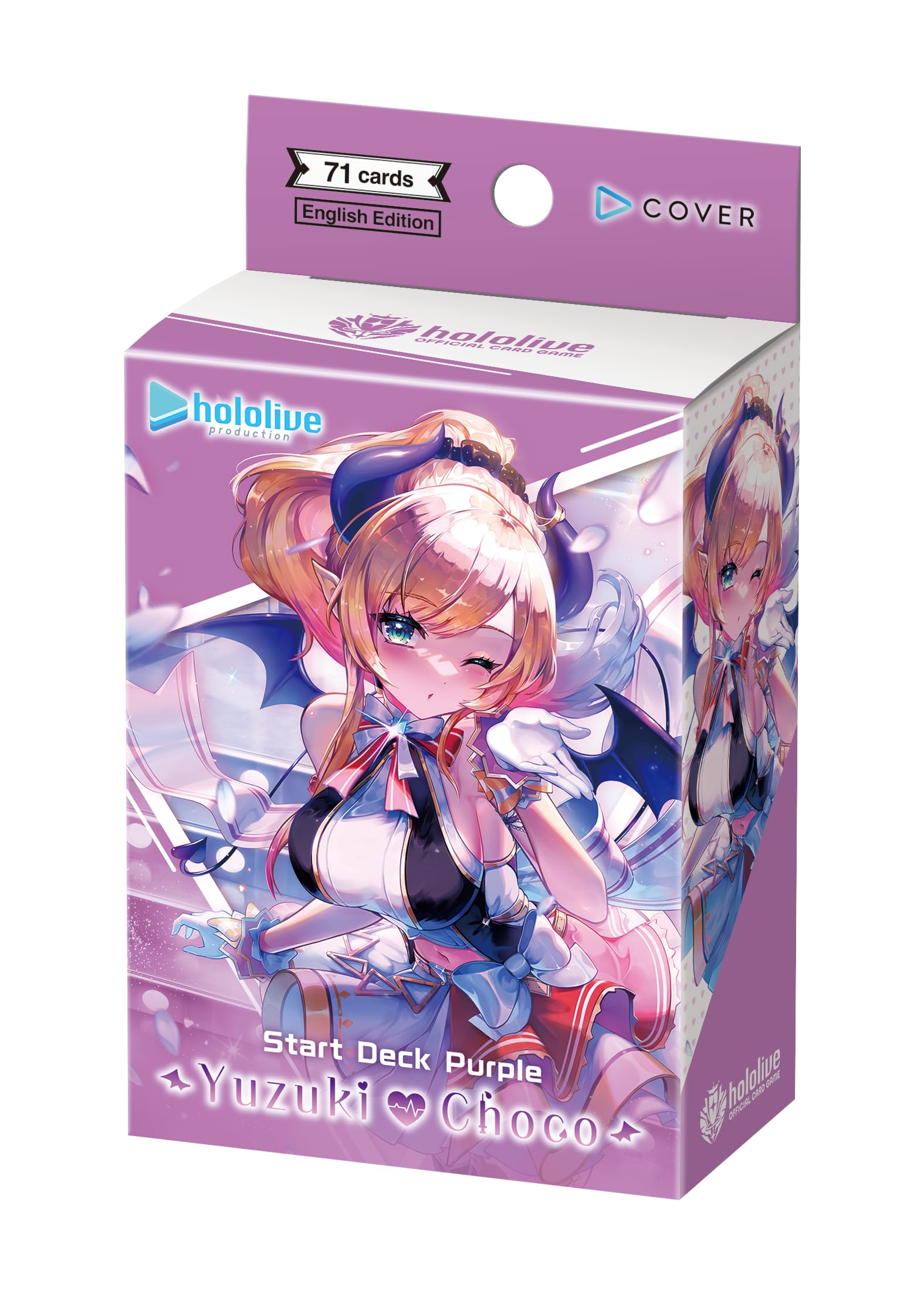 Hololive Official Card Game: Yuzuki Choco Start Deck - 71 Cards