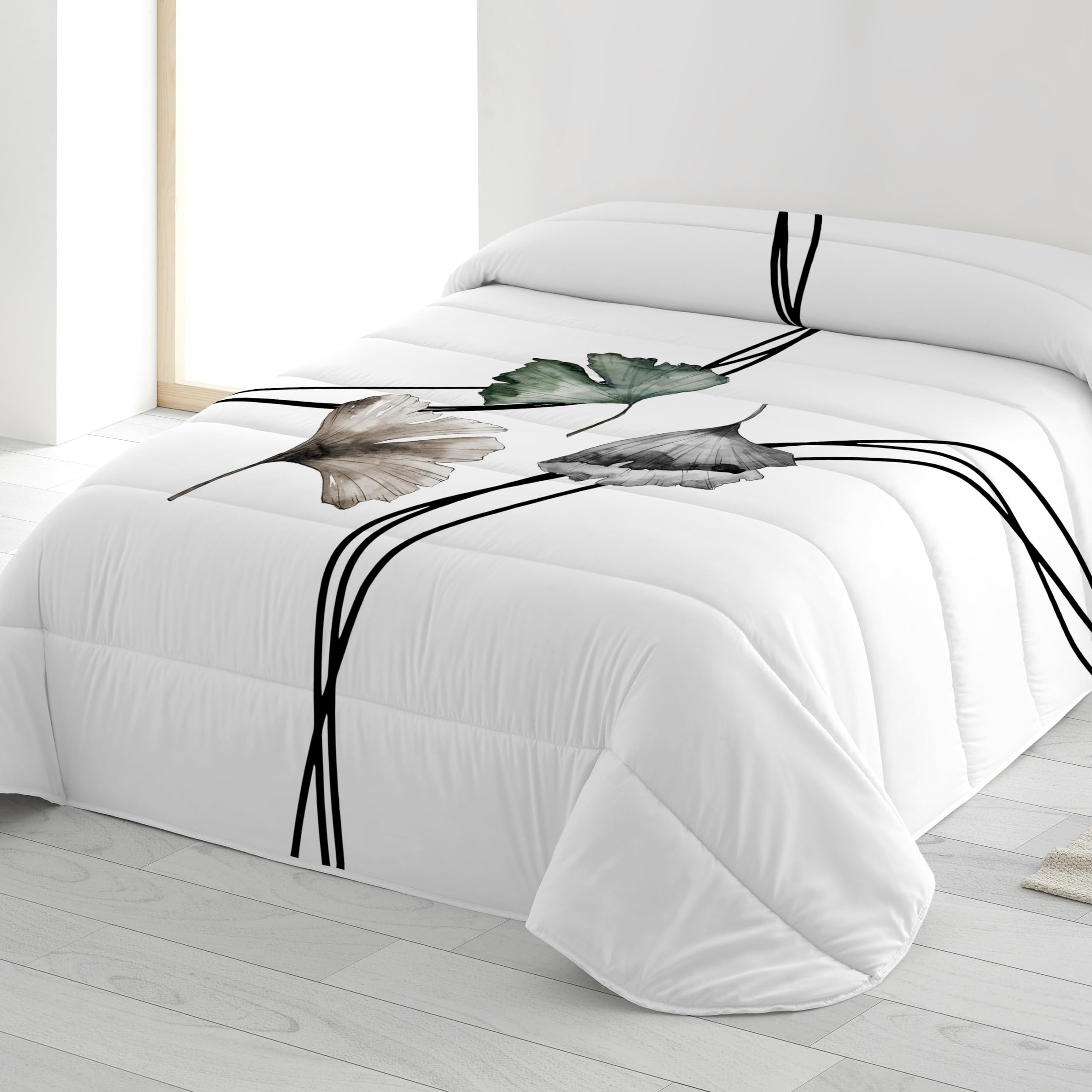 NATURALS Edredón nórdico Estampado Cama 150, edredón 300 Gramos 250x260, DACA