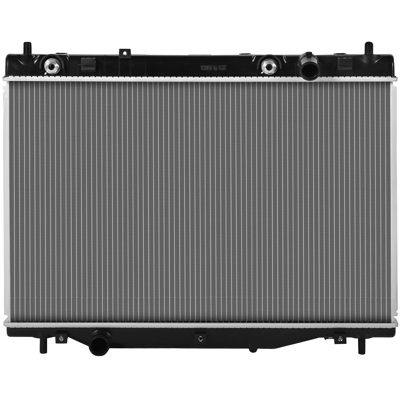 Photo 1 of SCITOO Full Aluminum Radiator Replacement for 2004 2005 2006 2007 for Cadillac CTS Base V6 3.6L CU2731 Plastic Radiator
