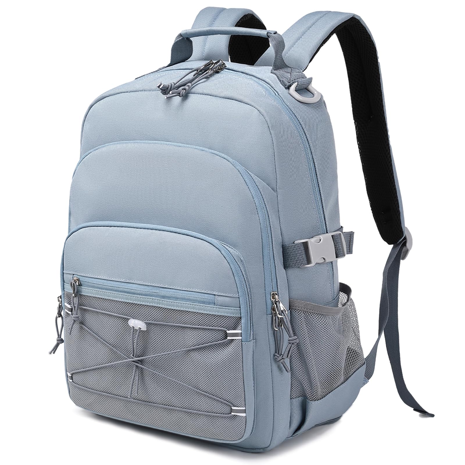mygreen Grey Blue Backpack