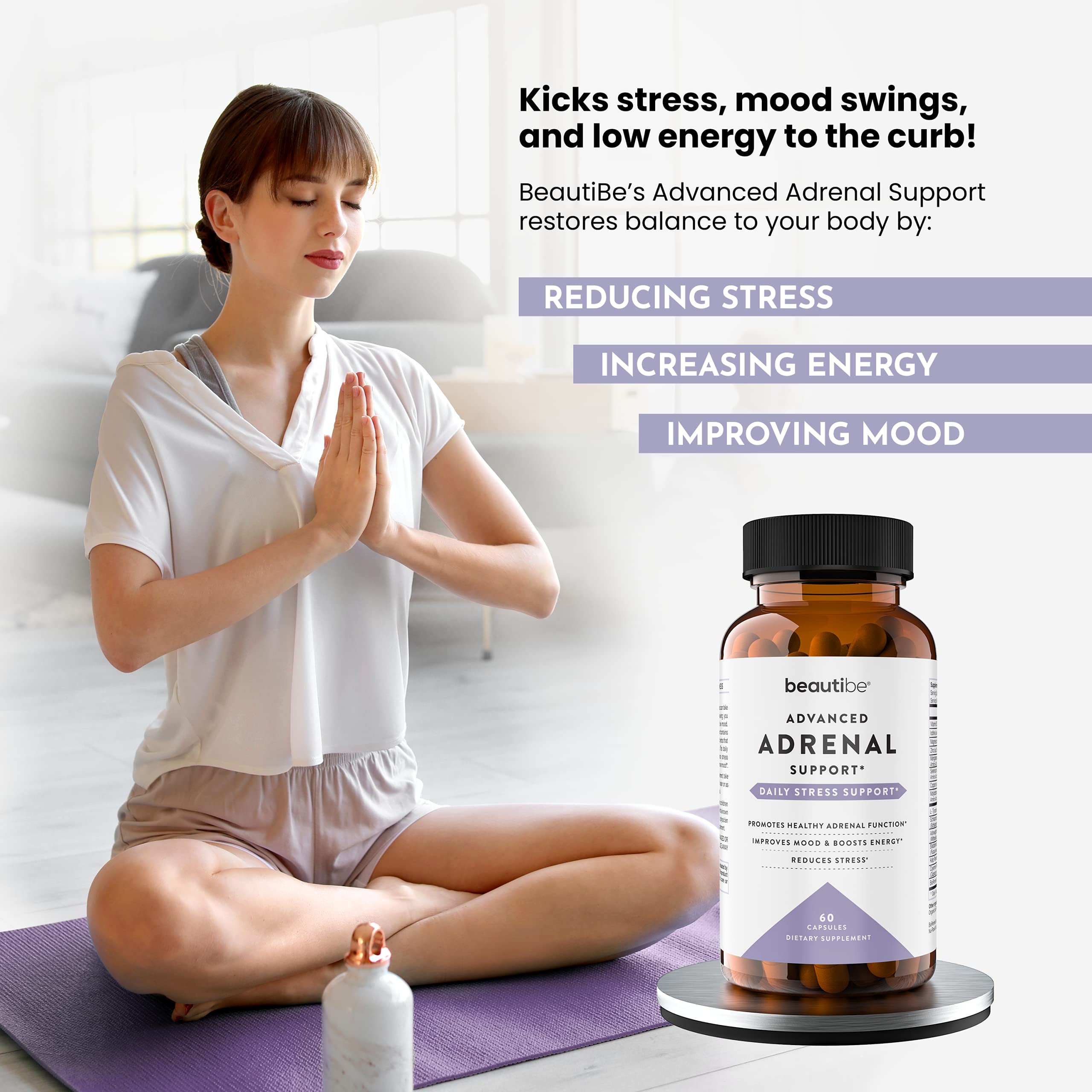 Snapklik.com : Adrenal Support For Women & Men Cortisol Manager Natural ...