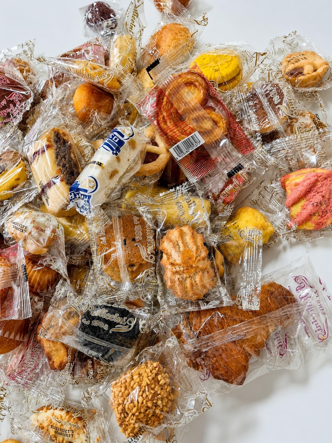 Snack Dolci Assortiti Monoporzione Mix Biscotti E Snack Ripieni Varianti 1Kg E 2Kg Assortimento Dolce Confezioni Singole Per Colazione Merenda Buffet Ufficio Hotel (1Kg Monoporzioni)