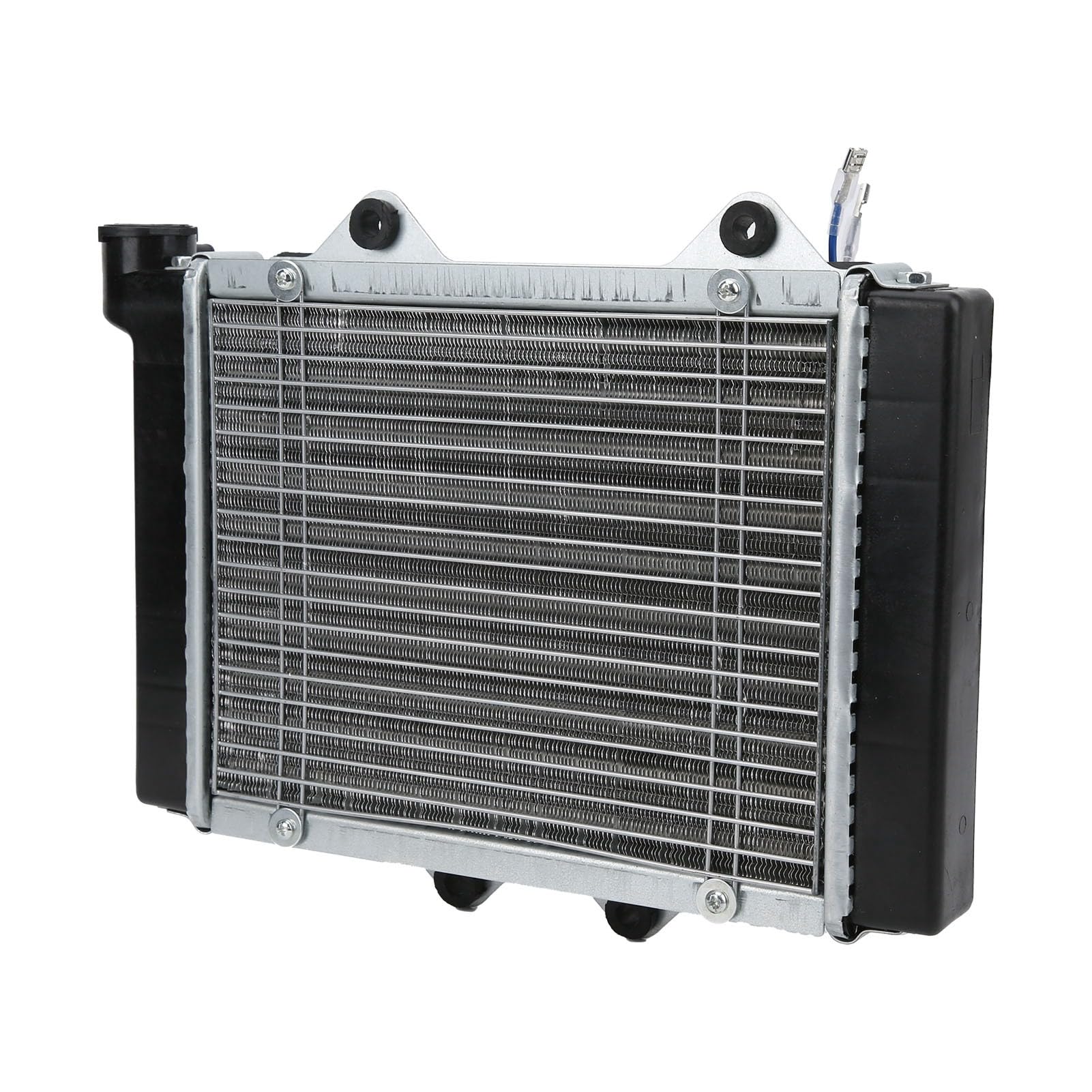 Ejoyous Radiatore di Raffreddamento del Motore con Ventola Raffreddamento del Motore di Ad Acqua in Lega di Alluminio 330 X 220 Mm per Pit Quad Dirt Bike Moto ATV da 150 a 250