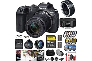 Canon R7 Mirrorless Camera Bundle: Enhanced Photography with Interchangeable Lenses