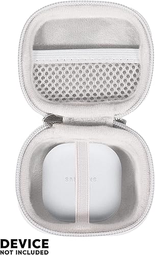 Miniatura 3 de CaseSack Funda para Samsung Galaxy Buds 2 Pro, Buds Pro, Buds 2, Buds Live True Auriculares inalámbricos Bluetooth (blanco)