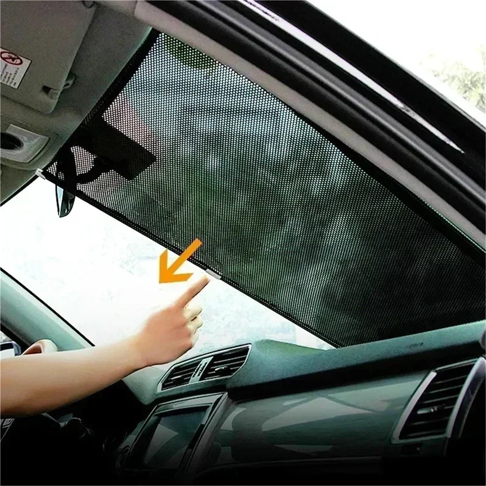 Coche Sun Shade Parasol del Coche Cortinas Reflectantes de protección Ultravioleta