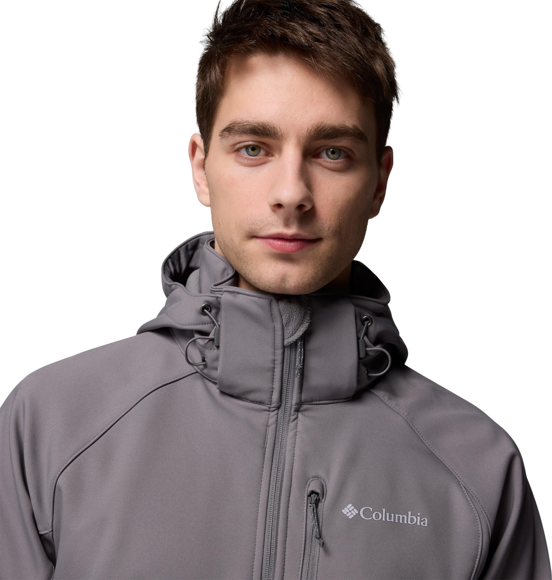 Columbia Męska kurtka softshell Cascade Ridge 3, kolor szary, rozmiar XXL