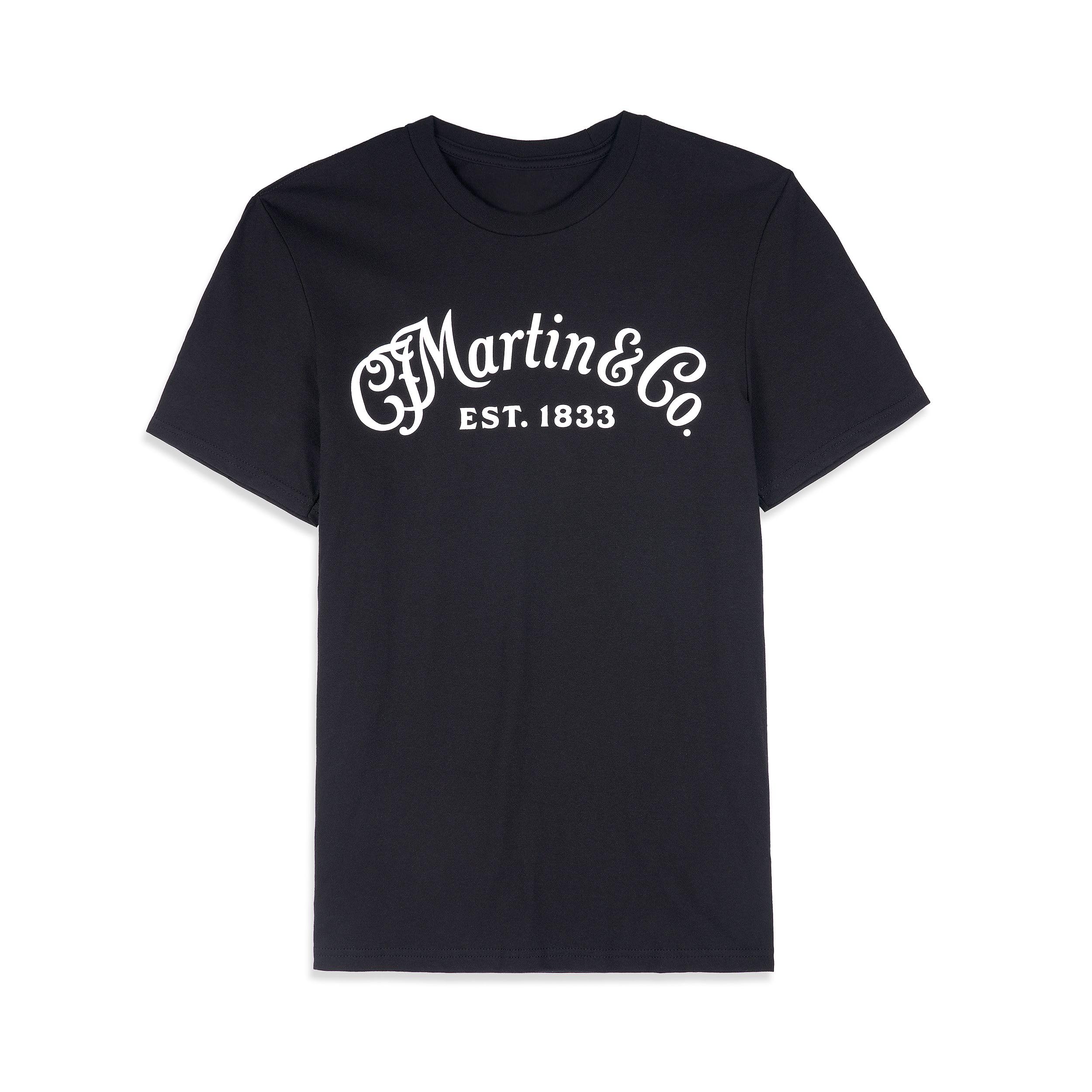 Martin Guitar T-Shirt with White Logo