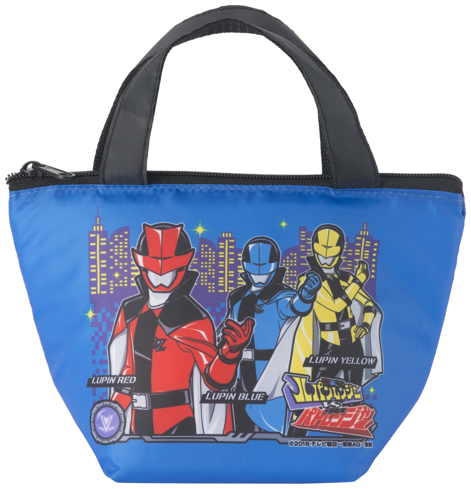 アサヒ興洋 快盗戦隊ルパンレンジャーVS警察戦隊パトレンジャー 保冷ランチトート