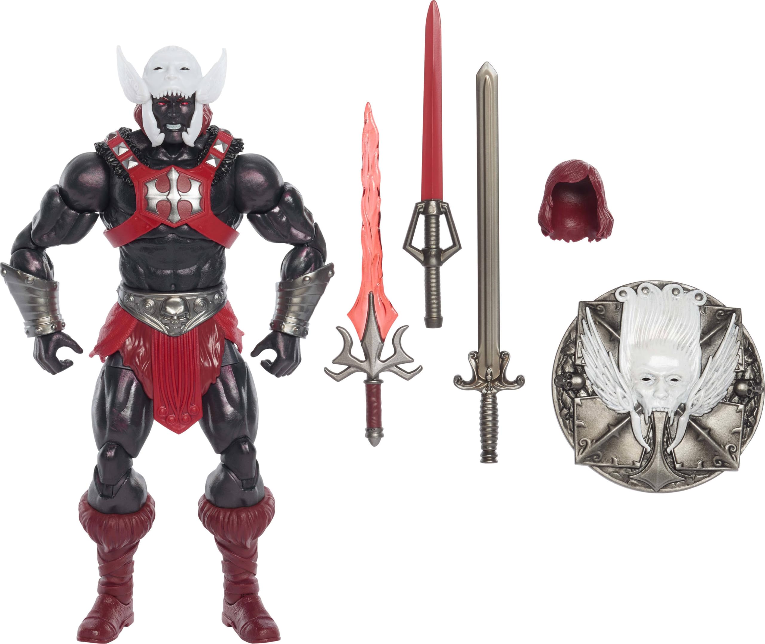 Masters of the Universe Masterverse Action Figure Anti-Eternia He-Man, 7 Inch MOTU Toy, 30 Points Articulation, Removable Armor & Weapon Accessories, JHJ79