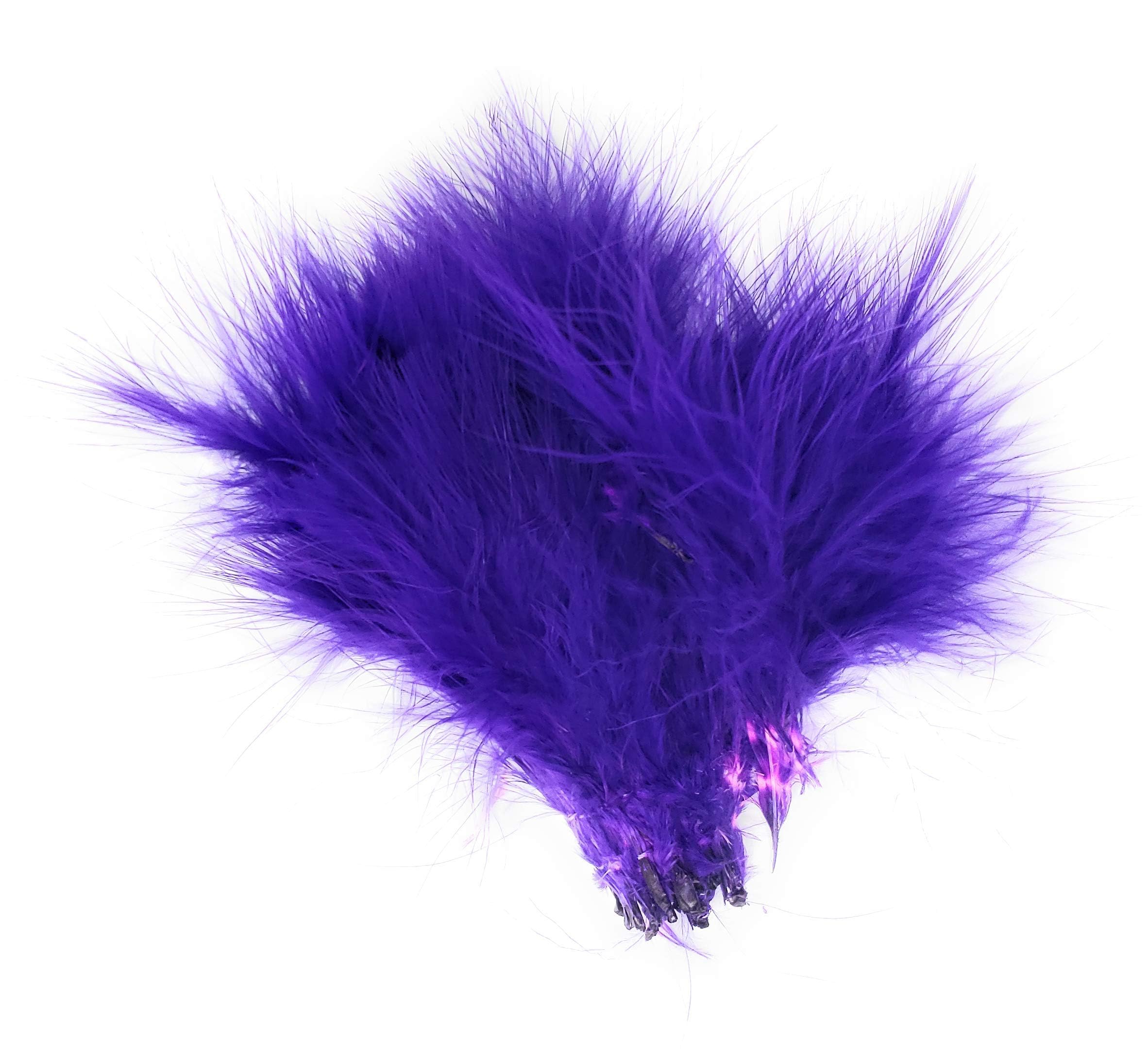 Creative Angler Strung Marabou Bird Feathers for Tying Fly Fishing Flies - Fly Tying Accessories - Perfect Choice for Tail & Wings and Easy to Tie On