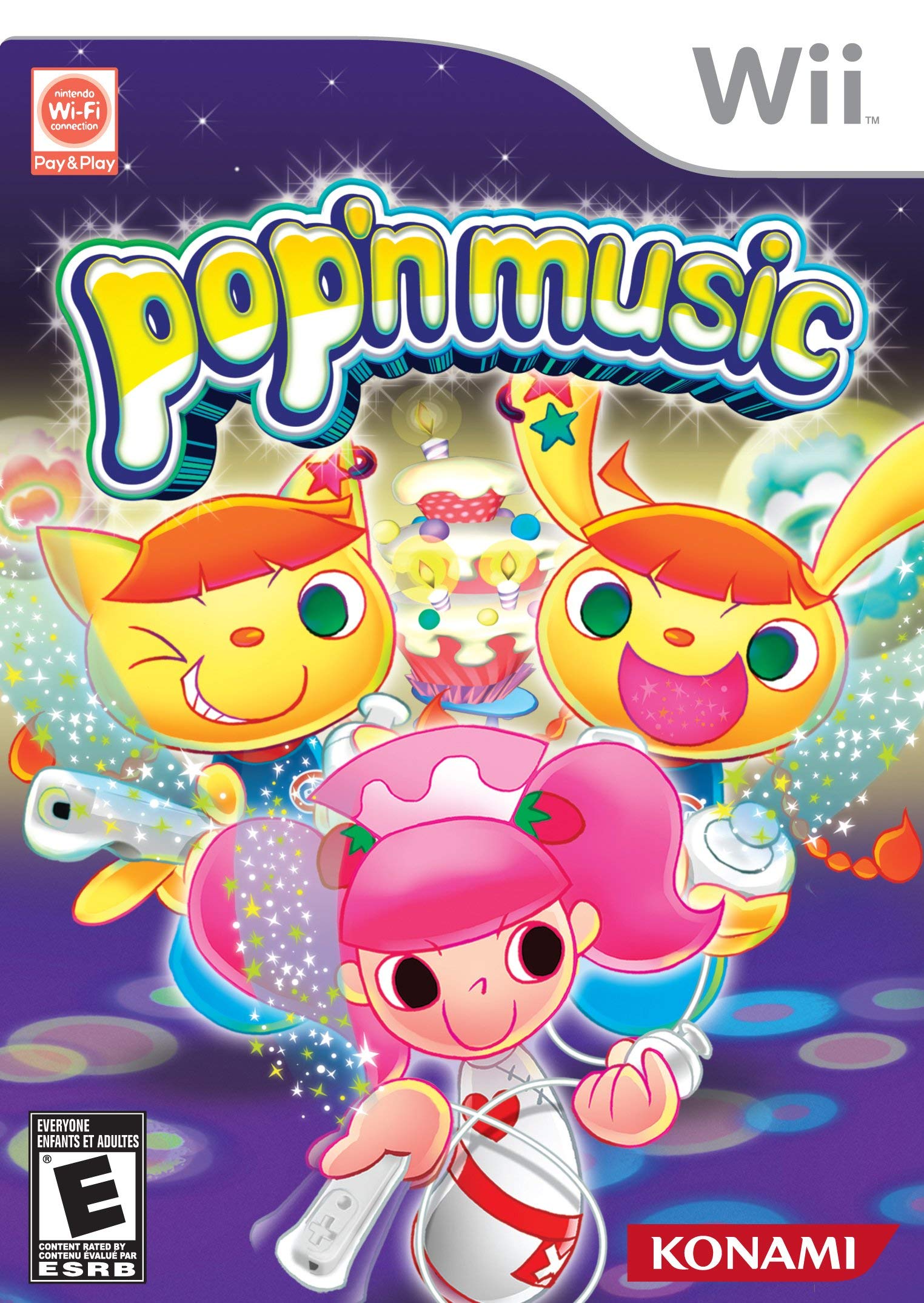 Amazon.com: Pop'N Music - Nintendo Wii (Renewed) : Videojuegos