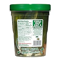 Vista 2 de Grillo's Pepinillos de Eneldo Picante, 32oz