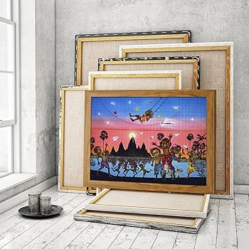 Amazon.co.jp: 藤城清治 カンボジアに幸せを 5Dダイヤモンド