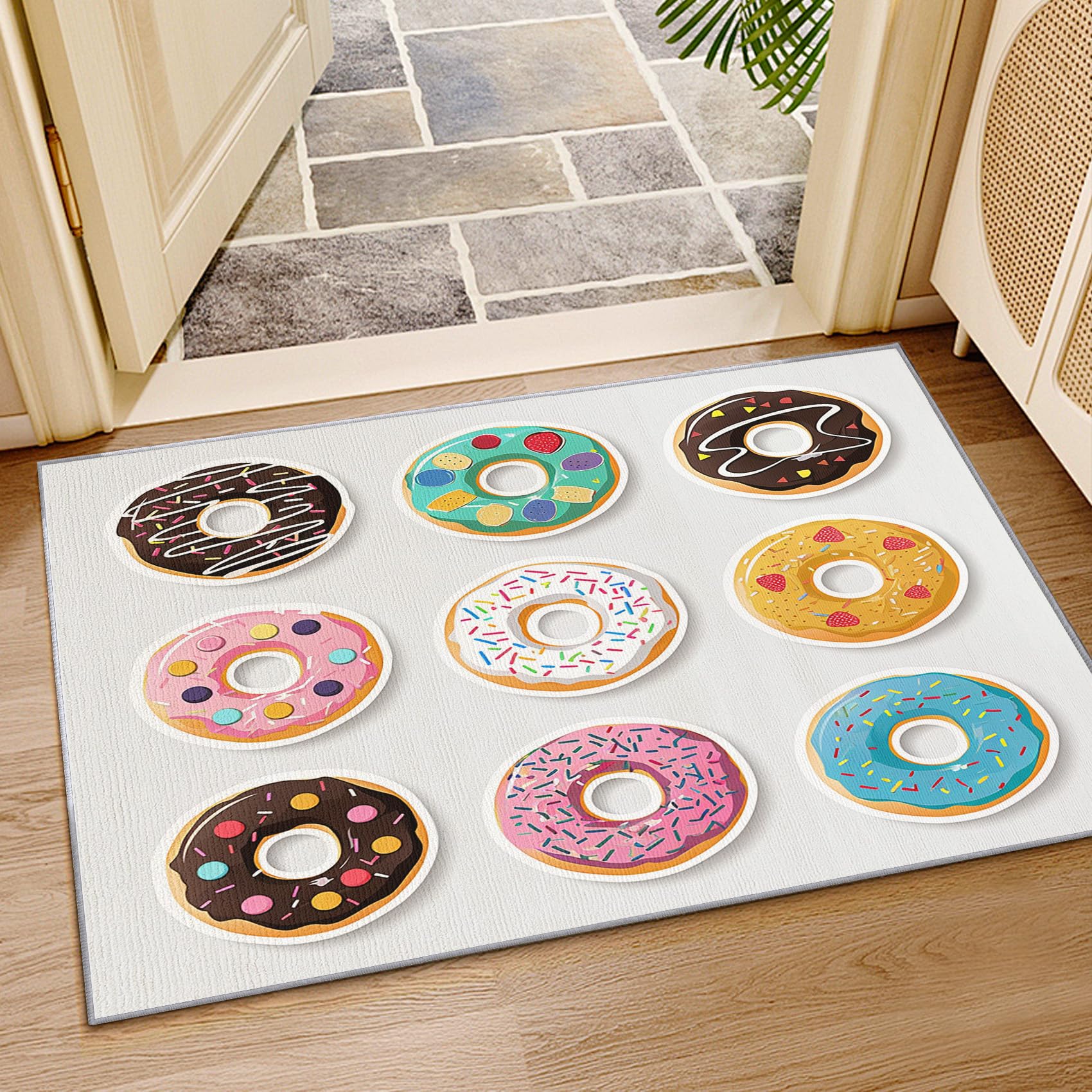 Amazon.com: Phtbz Donut Rug for Classroom - Donut Rug, 7x9 ft