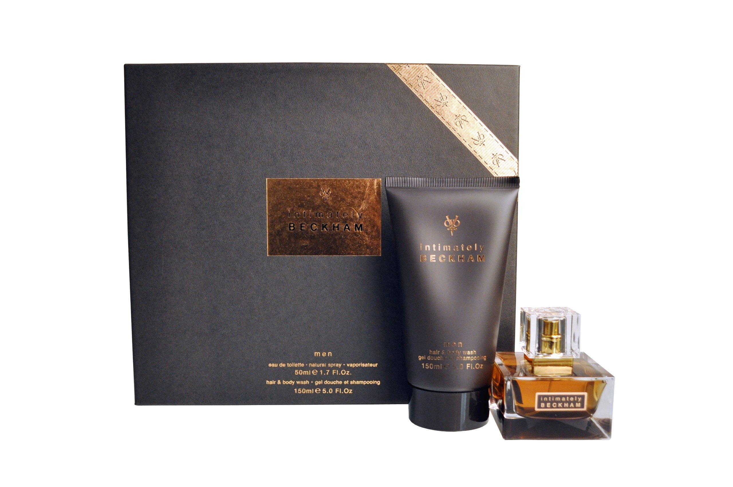 Intimately Beckham by Beckham for Men. Set-Eau De Toilette Spray 1.7-Ounces & Hair And Body Wash 5-Ounces