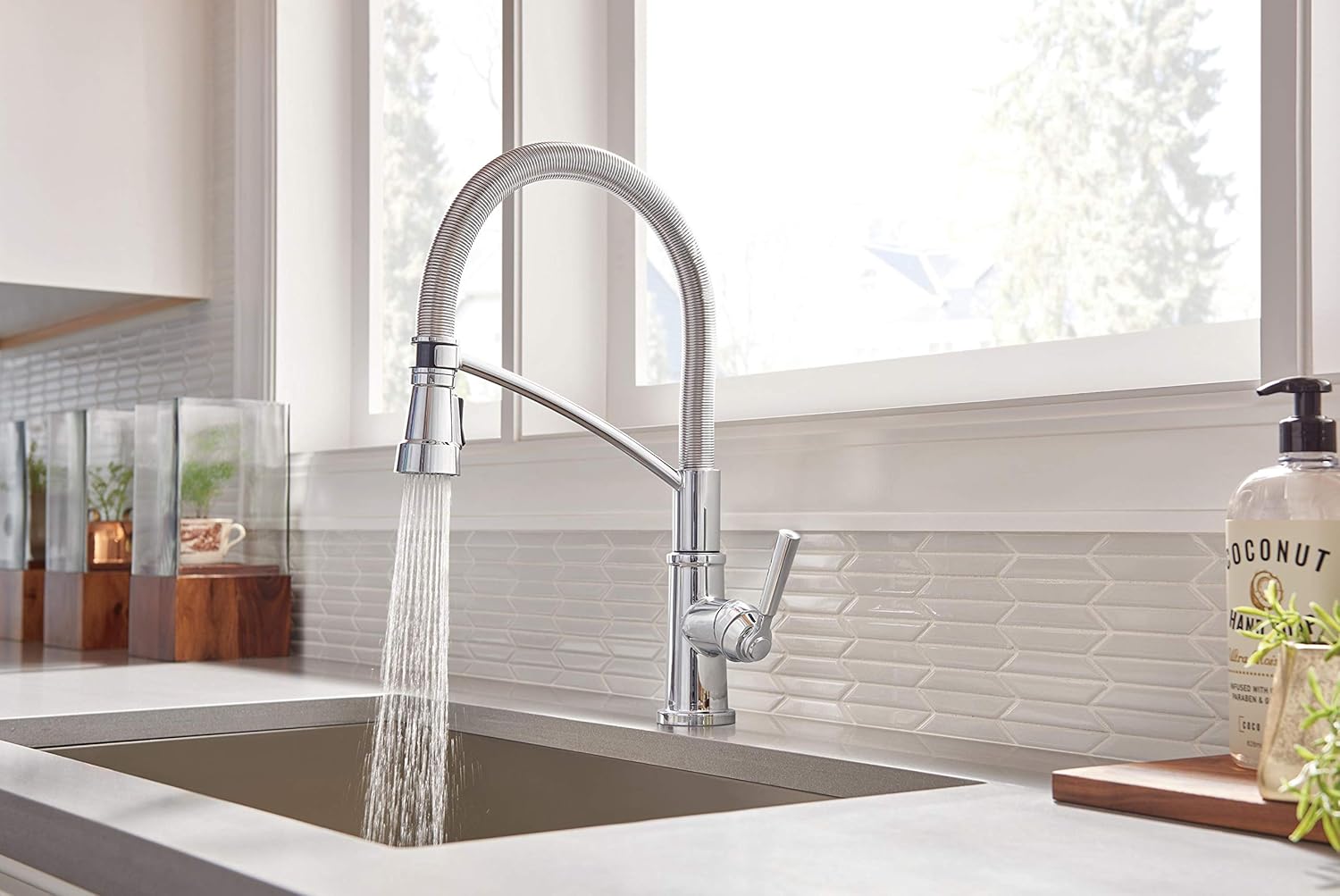 Black Friday - 70% OFF Peerless Westchester Single-Handle Spring Spout Kitchen Sink Faucet with Pull Down Sprayer, Chrome P7924LF Black Friday - 60% OFF Peerless Westchester Single-Handle Spring Spout Kitchen Sink Faucet with Pull Down Sprayer, Chrome P7924LF