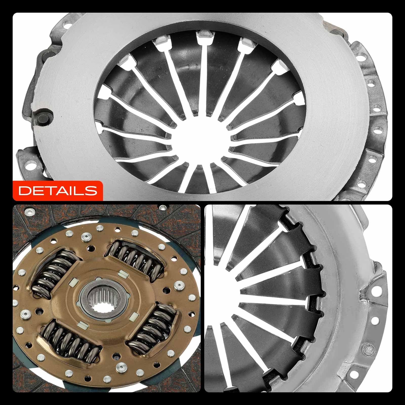 Frankberg Kit de embrague 8201184888 | Compatible con: Latitud L70, Koleos I HY, M.e.g.a.n.e II Estate KM0/1, M.e.g.a.n.e II Coupé-Cabriolet EM0/1