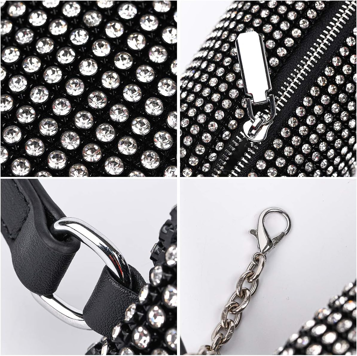 Bling Bling Crystals Evening Clutch Bag for Women Girls Sparkling Crossbody Bag Wedding Prom Party Club Purses Handbags - Image 6