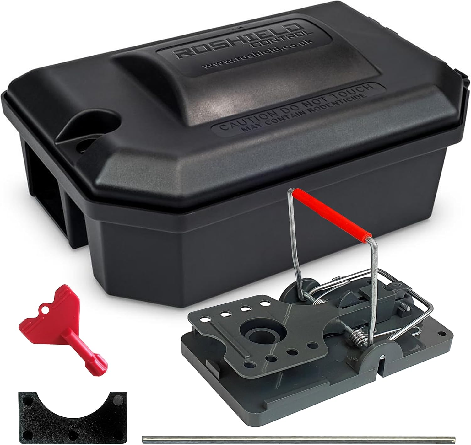 Roshield 1 x External Rat Snap Trap Control Protector Box - Rodent ...