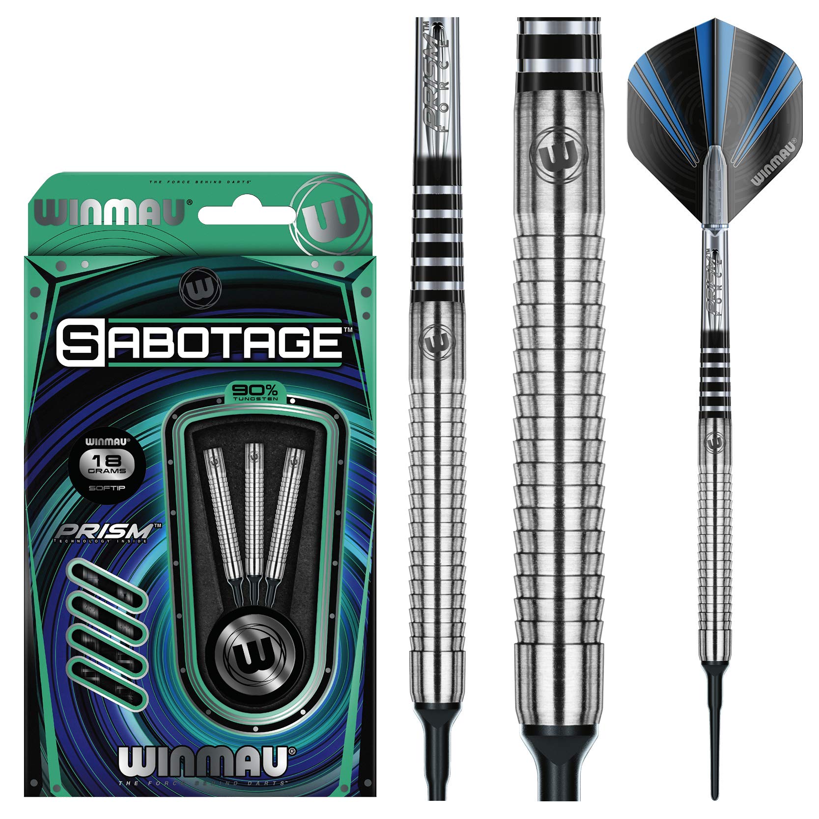 Winmau sabotaggio-Freccetta, in Nylon