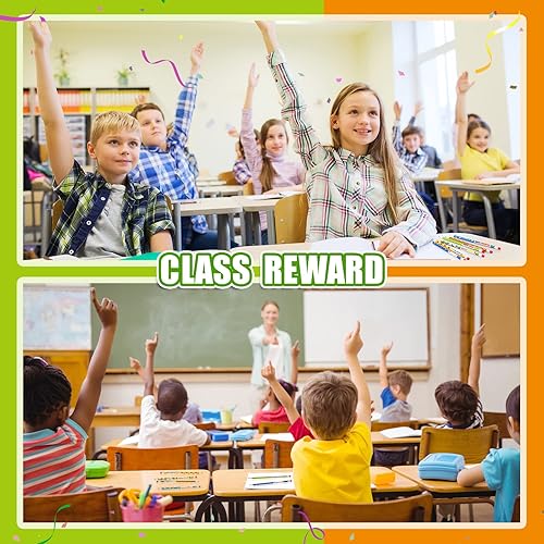 Miniatura 6 de Geyoga Lápiz de 100 días de escuela para niños con borrador, educativos y de aprendizaje, bonitos lápices inspiradores, aulas, fiestas, estudiantes,