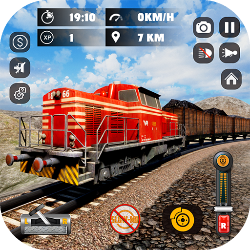 Kohlebahnhof Eisenbahnsimulator Zugspiele 3D