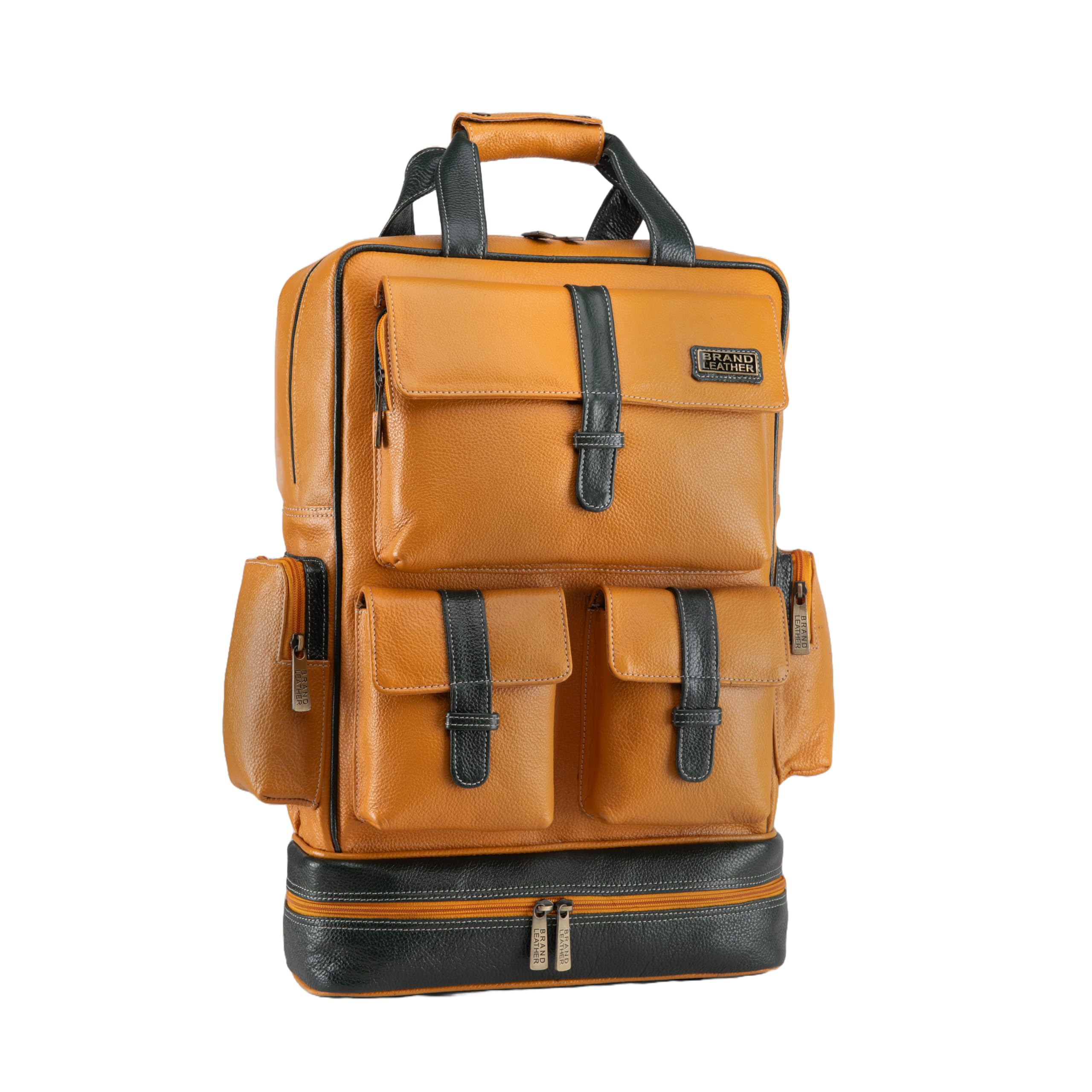 See full amazon price history chart for BRAND LEATHER 16 Inch Genuine Leather Large Capacity Laptop Backpack Multi Pockets Travel Daypack Top Handle Backpack With Grooming Kit Organizer (YELLOW) BRAND LEATHER 16 Inch Genuine Leather Large Capacity Laptop Backpack Multi Pockets Travel Daypack Top Handle Backpack With Grooming Kit Organizer (YELLOW) (B0CTTS5BBW) Amazon Price History, Amazon Price Tracker