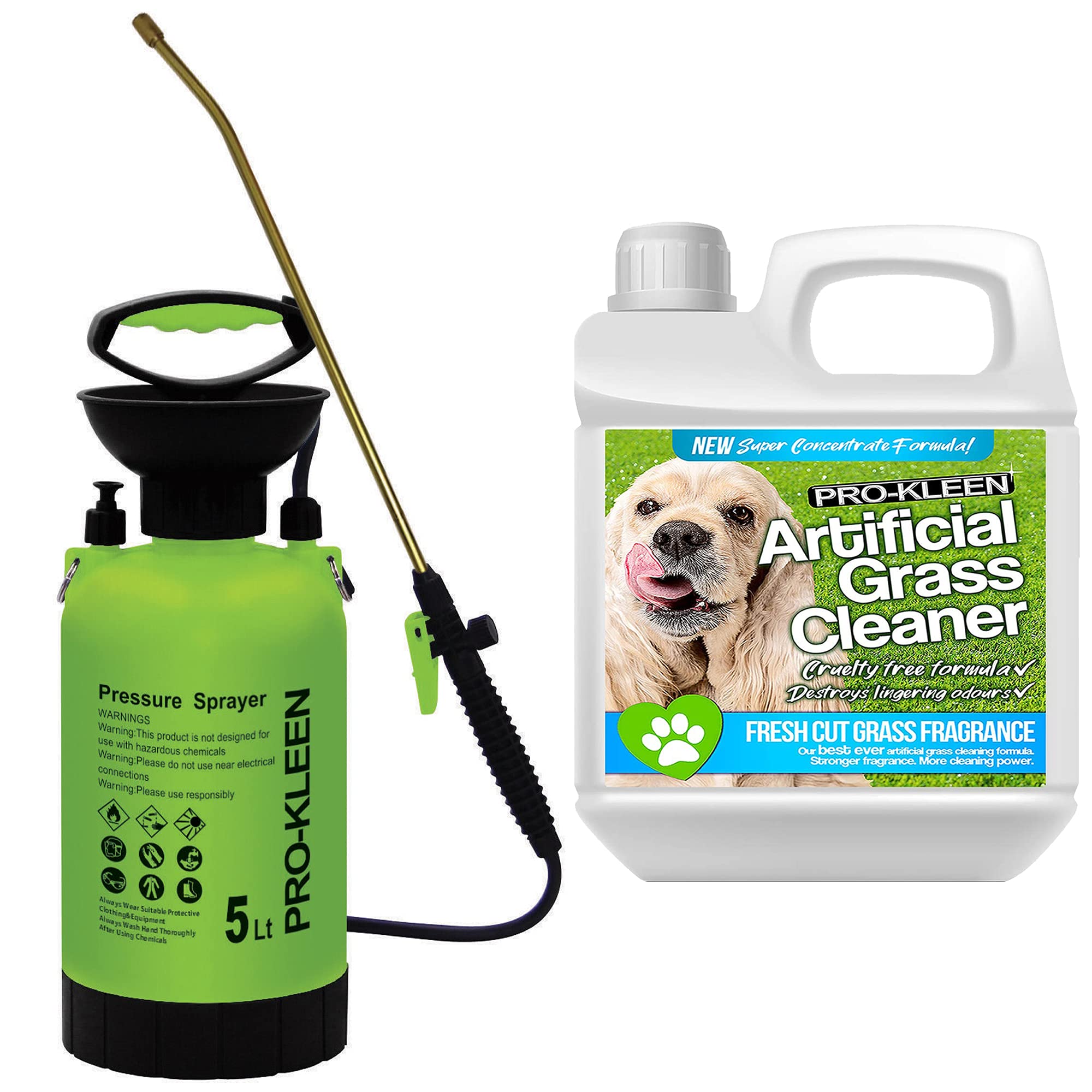 Buy ProKleen Garden Pressure Pump Sprayer Manual Action 5L With Brass