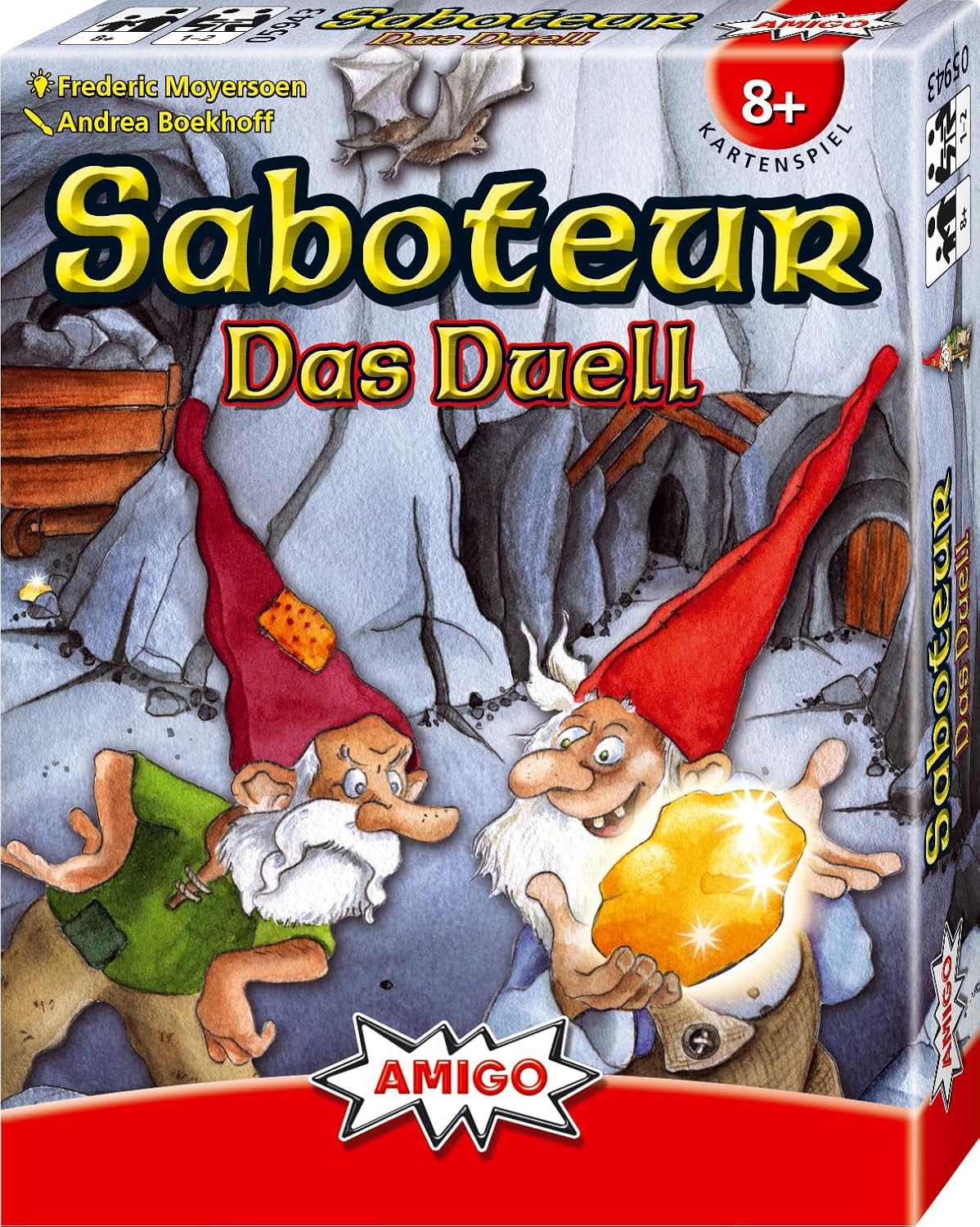 AMIGO 05943 Saboteur The Duel Card Game