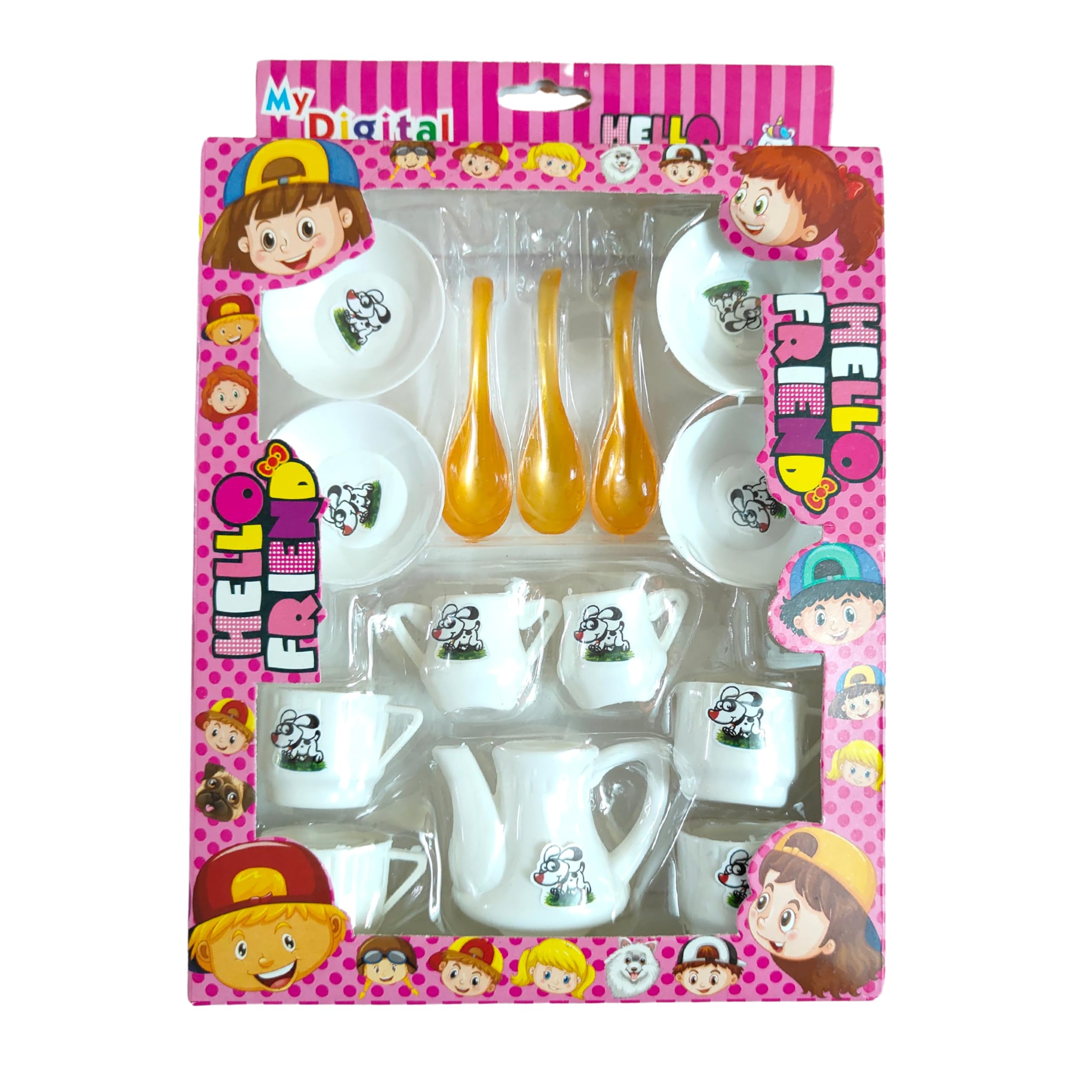 Deluxe Coffee Set Play Set for Kids | Realistic Coffee Making Experience with Cups, Saucers, Spoons, and Coffee Pot | Interactive Pretend Play Kitchen Toy Set (B01CM8CXUW) Amazon Price History, Amazon Price Tracker