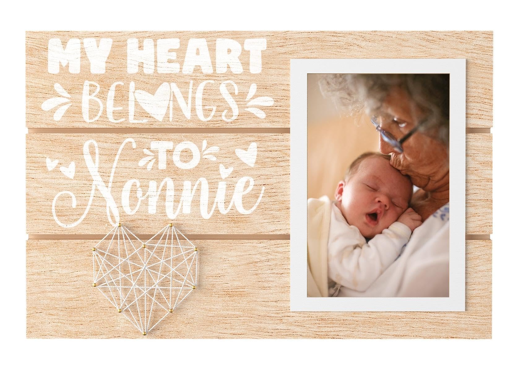InnoBeta Nonnie Gifts, Mothers Day Gifts for Nonnie, Picture Frame 4x6 on Mother's Day, Christmas, Birthday