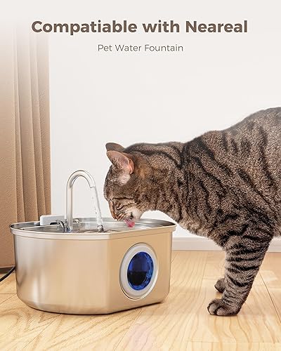 Miniatura 2 de Bomba de agua de repuesto para fuente de agua para gatos, dispensador automático de agua para perros de 108 oz3.2 L