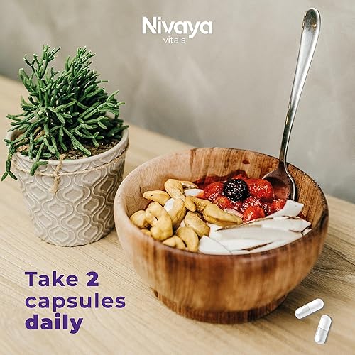 Miniatura 6 de Nivaya, Suplementos de colágeno para mujeres, magnesio, vitamina C, ácido hialurónico, apto para dieta cetogénica, cabello, piel, uñas, apoyo