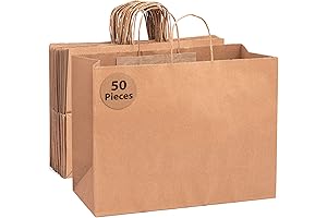 Bilinny Brown Paper Bags with Handles: An Eco-Conscious Packaging Solution