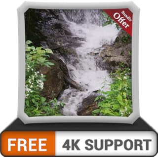 cachoeira legal grátis HD - decore seu quarto com belas paisagens na sua TV HDR 4K, TV 8K e dispositivos de fogo como papel de parede, decoração para as férias de Natal, tema para mediação e paz