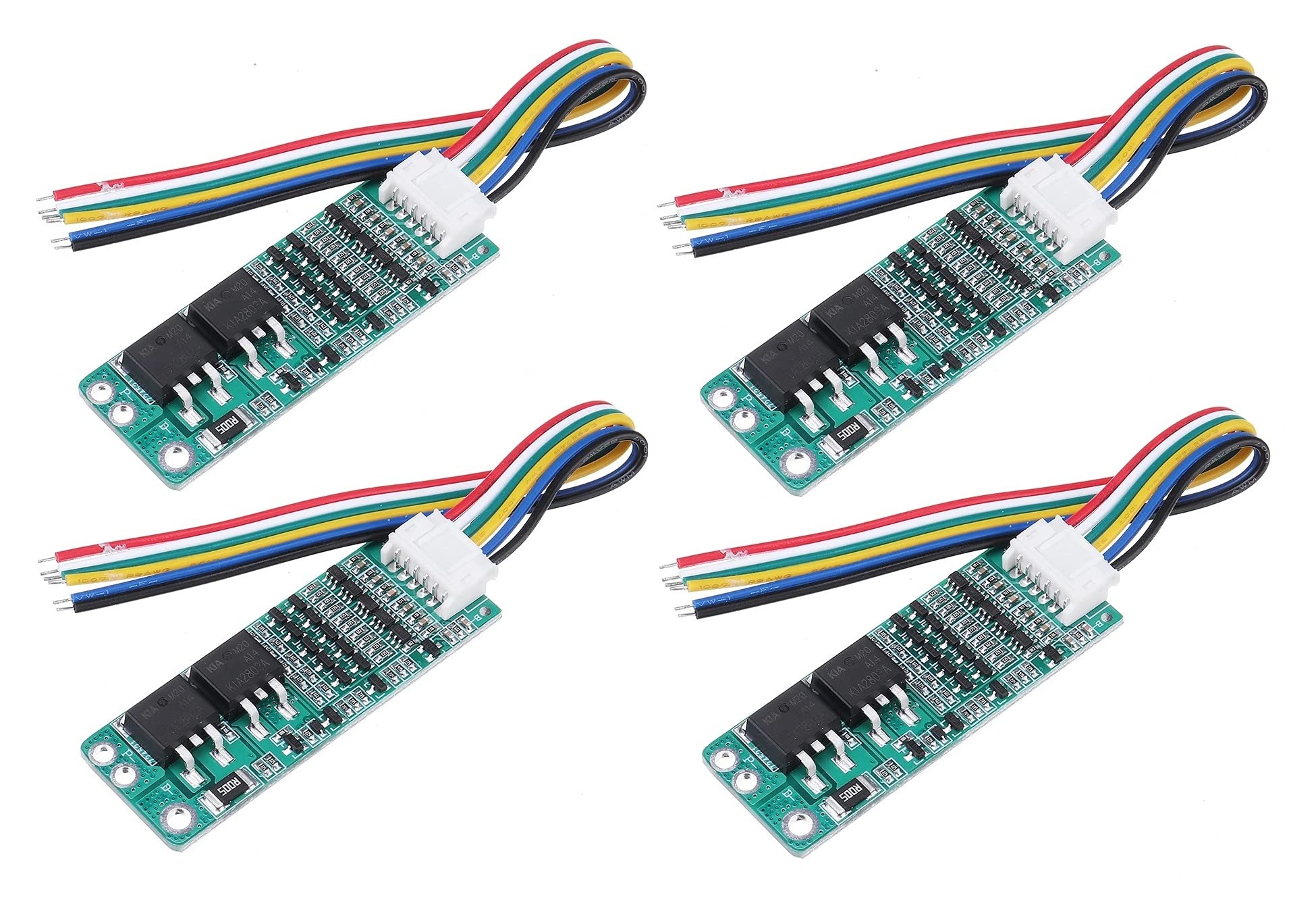 INVENTO 4pcs 5S 18.5V 21V 15A Li-ion Lithium Battery BMS 18650 Charging Protection Board Short Current Cell Protection Module-picture-16