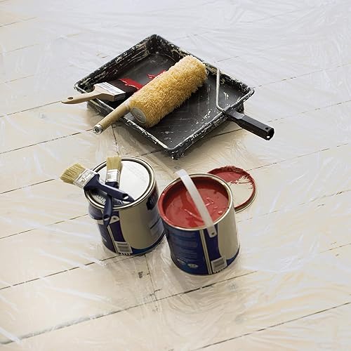 Miniatura 4 de Frost King P115R/3 paños transparentes de polietileno (3 unidades) 9 pies x 12 pies x .039 pulgadas