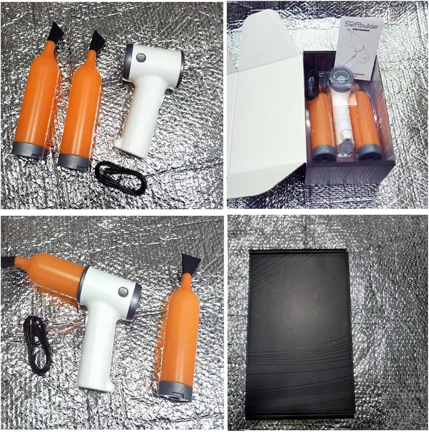 Raccolta dei Rifiuti della Stampante 3D, Pompa per Resina per Stampante 3D, Aspirazione per Stampa 3D, capacità 300 Ml, con 2 Flaconi di Resina, Ugello A Becco Danatra, Main Unit+2 Bottles