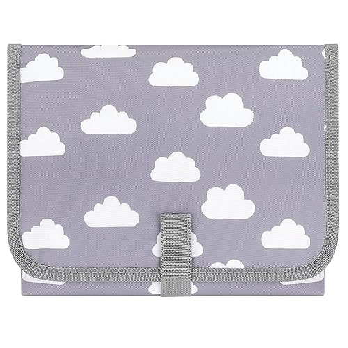 Miniatura 30 de Accmor Cambiador de pañales portátil, cambiador de bebé impermeable, almohadillas de cambio de pañales plegables para bebé Arrow