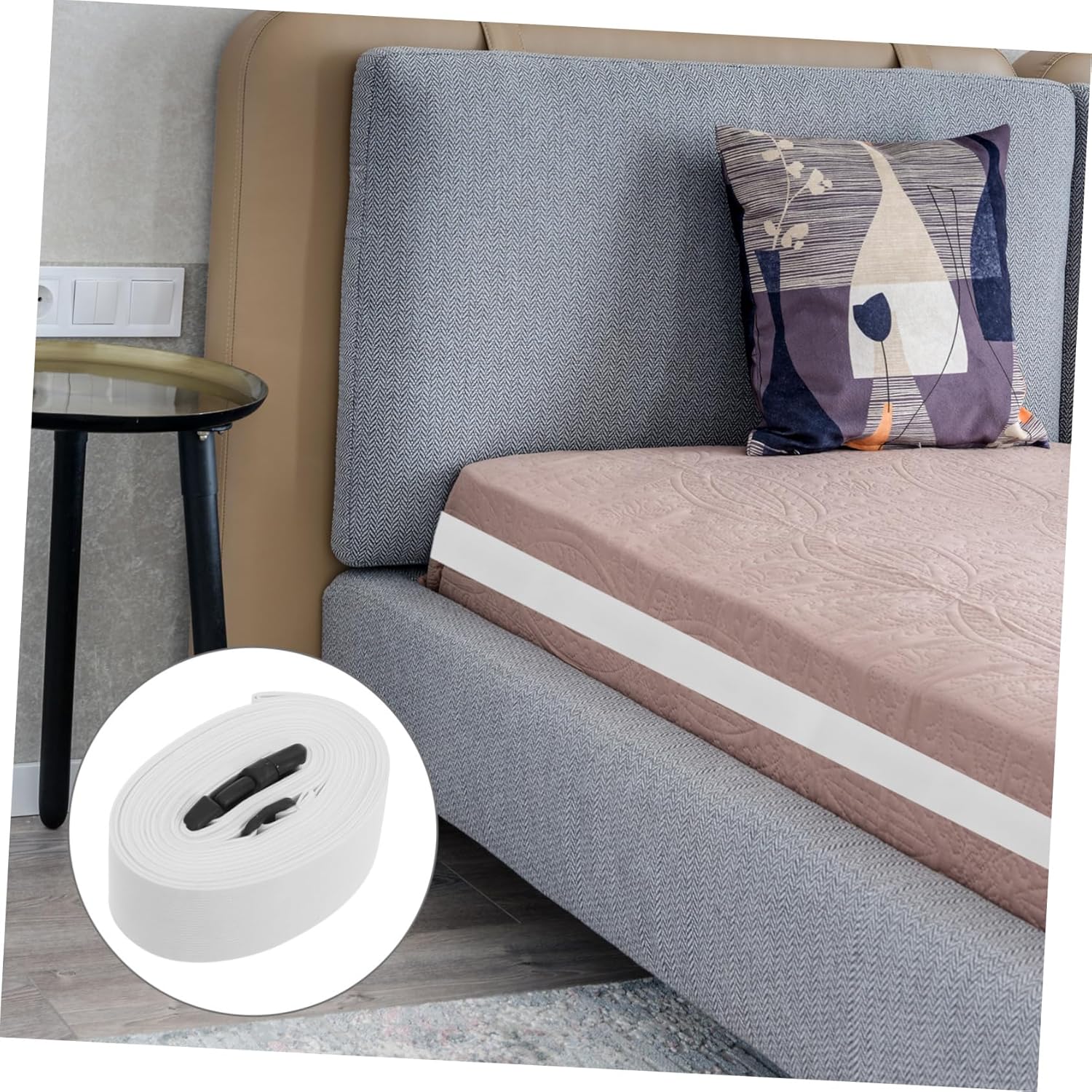 ABOOFAN Fitted Sheet Straps Bed Sheet Bands Mattress Straps Elastic Bedding Holder Band