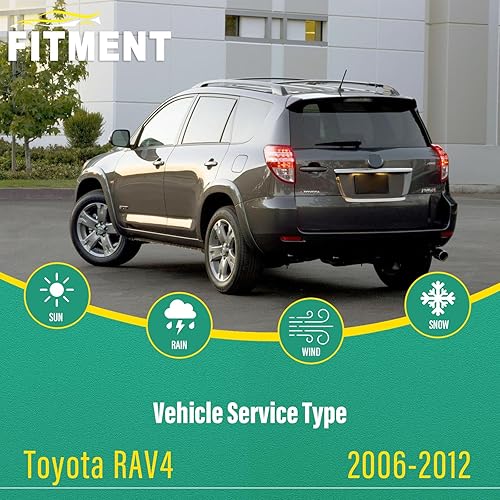 Vista 225 de 26" 20" 16" Windshield Wiper Blades Replacement for Dodge Grand Caravan 2008-2020 / Chrysler Town & Country 2008-2016 Premium All Weather Front Rear