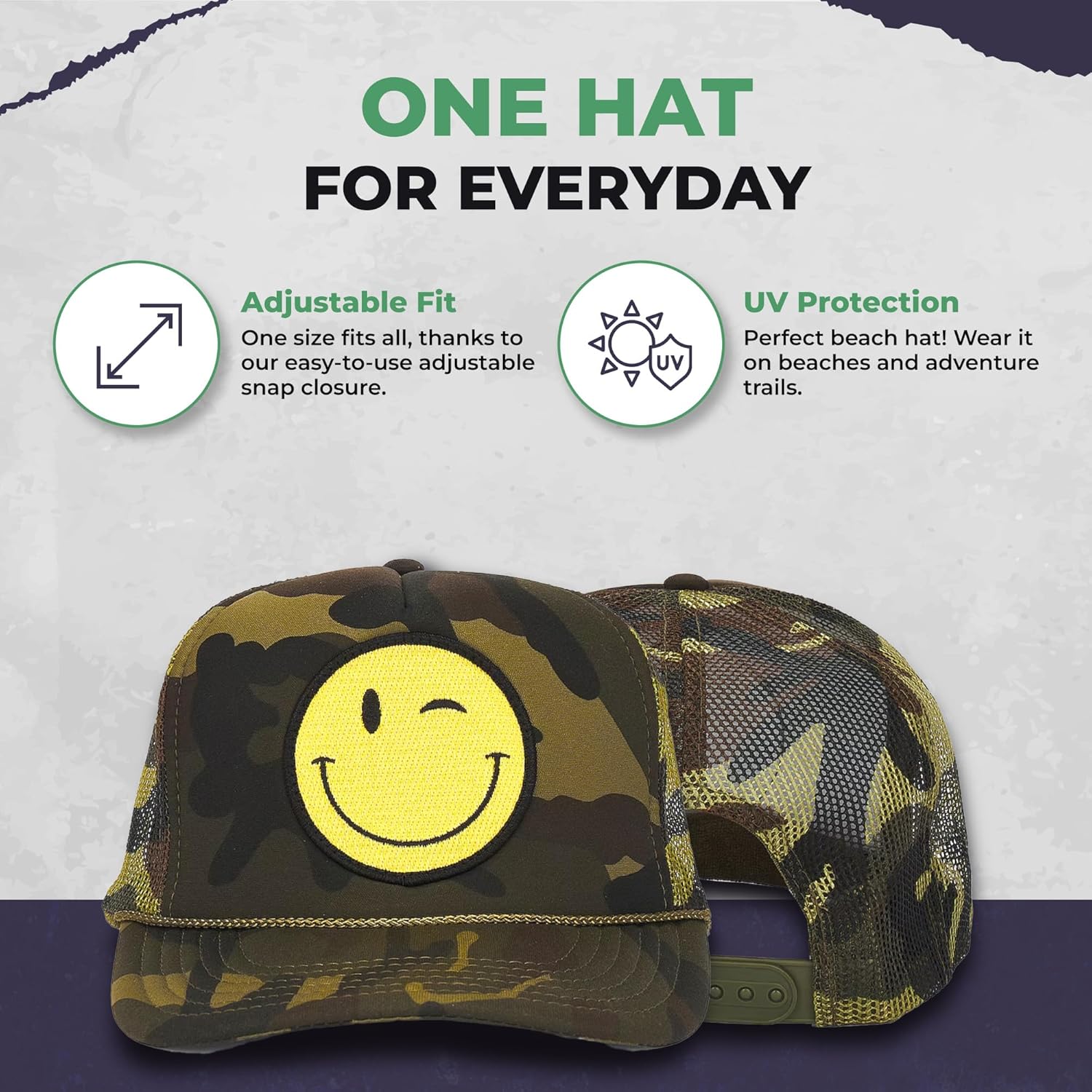 Friday Feelin' Trucker Hat Women Men Baseball Caps American Baseball Hats Womens Trendy Hat All Season - One Size - Image 5