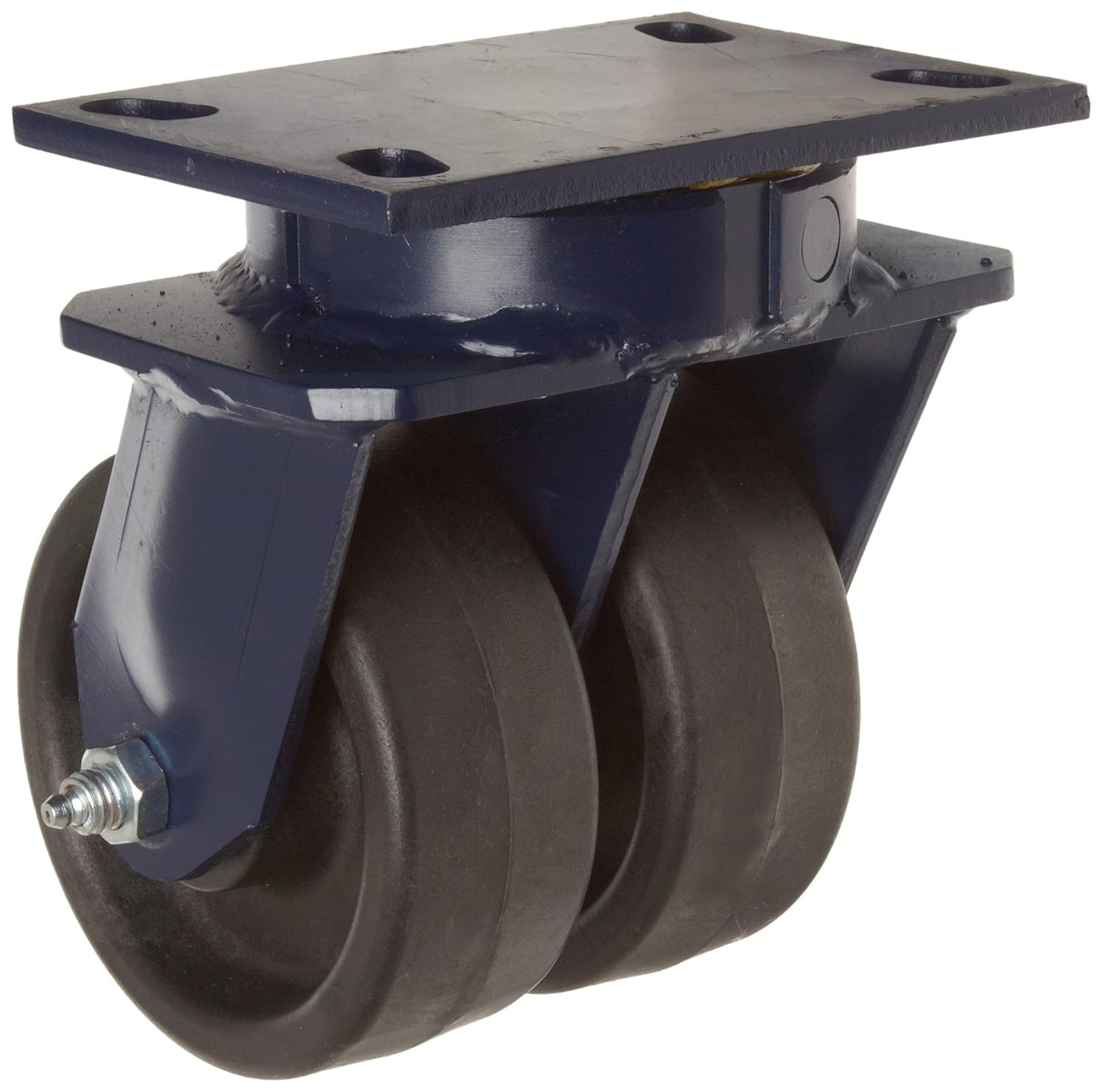 75 Series Plate Caster, Swivel, Kingpinless, Phenolic Wheel, Roller Bearing, 2000 lbs Capacity, 8" Wheel Dia, 2-1/2" Wheel Width, 10-1/8" Mount Height, 6-1/2" Plate Length, 4-1/2" Plate Width 2000 pounds 8 Inches 2-1/2 Inches 10.125 Inches 6.5 Inches 4.5 Inches N/A Inches N/A Inches Brown