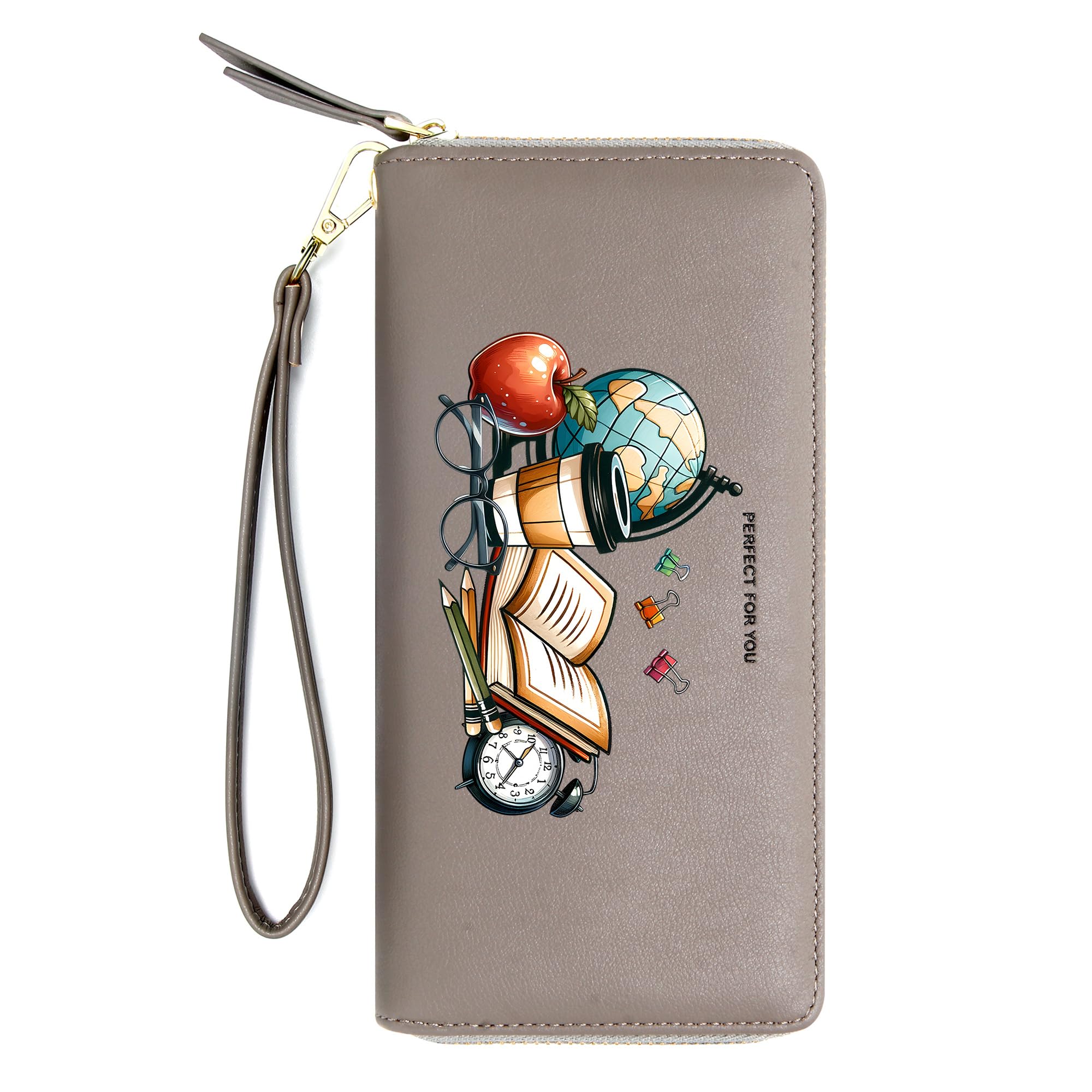 InsWork Personalized Women's Wallets with Multiple Themes?Holiday Gift, Birthday Gift for Parent, Spouse, Son Daughter, Thanksgiving Gift for Parent, Teachers, Women 1053a