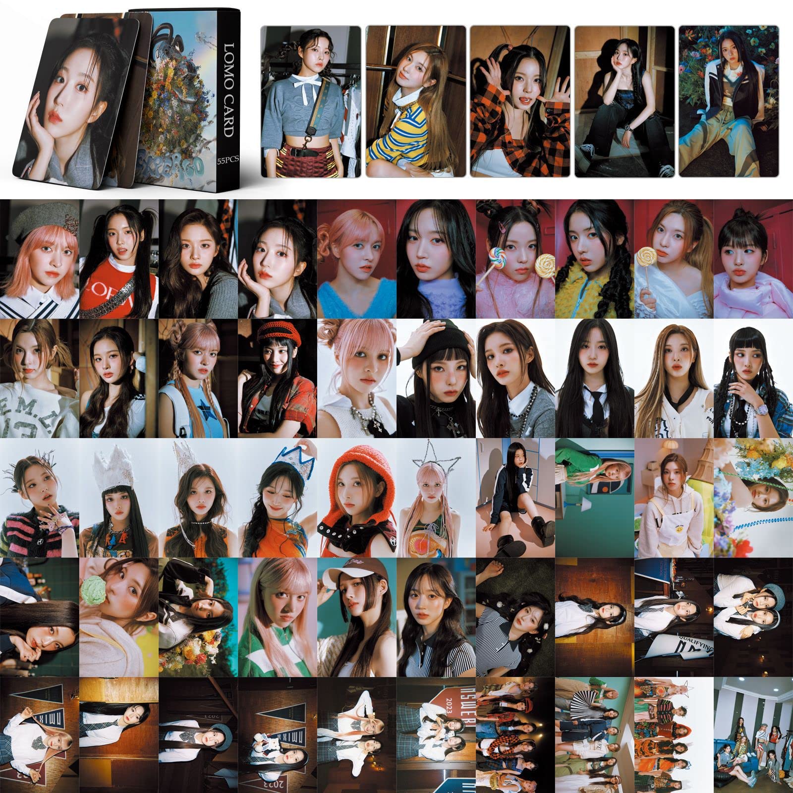 NMIXX LOMO CARD 54枚 Amazon.co.jp: NMIXX LOMOカード 54枚セット 【ENTWURF】『2022
